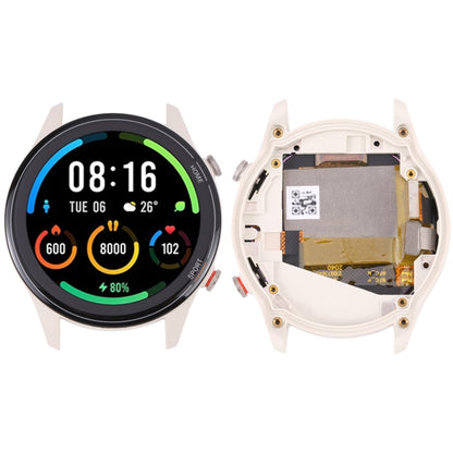 Original LCD Screen For Xiaomi Mi Watch / Watch Color Sport / Watch Revolve Active Digitizer Full Assembly with Frame (White) - For Xiaomi by PMC Jewellery | Online Shopping South Africa | PMC Jewellery