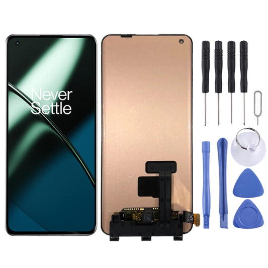 Fluid AMOLED LCD Screen For OnePlus 11 PBH110 LTPO3 with Digitizer Full Assembly(Black) - LCD Screen by PMC Jewellery | Online Shopping South Africa | PMC Jewellery