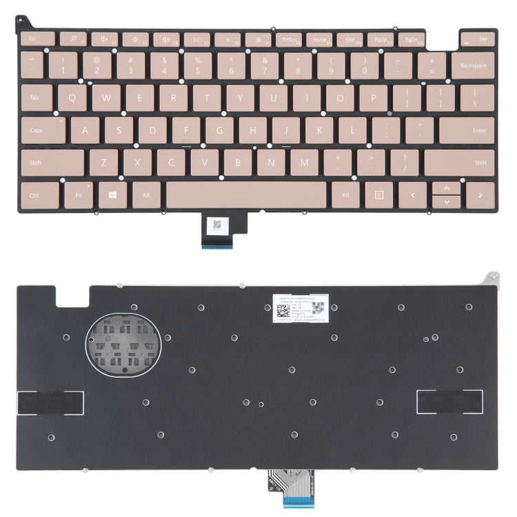 US Version Keyboard without Power Button for Microsoft Surface Laptop Go 1934(Gold) - Replacement Keyboards by PMC TechLife | Online Shopping South Africa | PMC TechLife