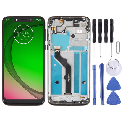 Original LCD Screen For Motorola Moto G6 Play Digitizer Full Assembly With Frame(Black) - LCD Screen by PMC Jewellery | Online Shopping South Africa | PMC Jewellery