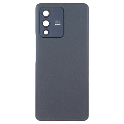 For vivo V23 Pro Original Battery Back Cover with Camera Lens Cover(Black) - Back Cover by PMC Jewellery | Online Shopping South Africa | PMC Jewellery