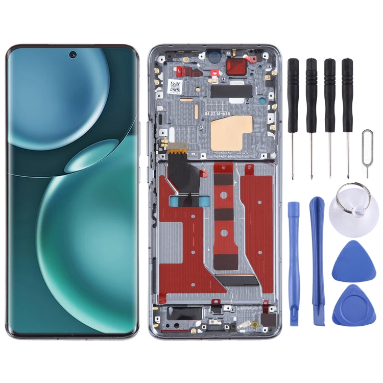 Original LCD Screen For Honor Magic4 Digitizer Full Assembly with Frame(Black) - free shipping - PMC TechLife - Order now!