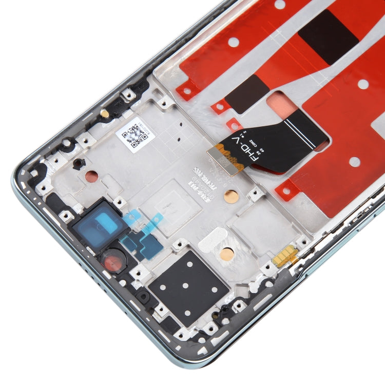 Original LCD Screen For Honor 60 Pro Digitizer Full Assembly with Frame(Green) - free shipping - PMC TechLife - Order now!
