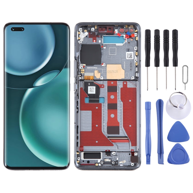 Original LCD Screen For Honor Magic4 Pro Digitizer Full Assembly with Frame(Black) - free shipping - PMC TechLife - Order now!