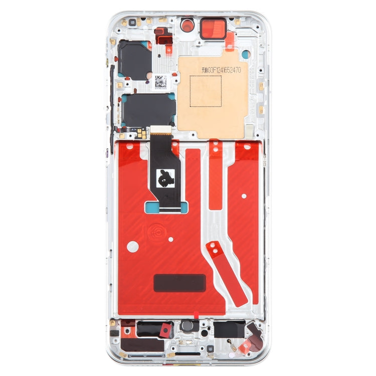 Original LCD Screen For Huawei P50 Digitizer Full Assembly with Frame(Silver) - free shipping - PMC TechLife - Order now!