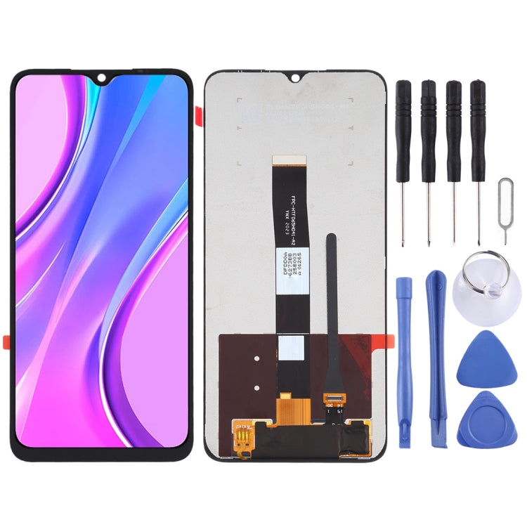 Original LCD Screen and Digitizer Full Assembly for Xiaomi Redmi 9 India Version M2006C3MII M2004C3MI - free shipping - PMC TechLife - Order now!