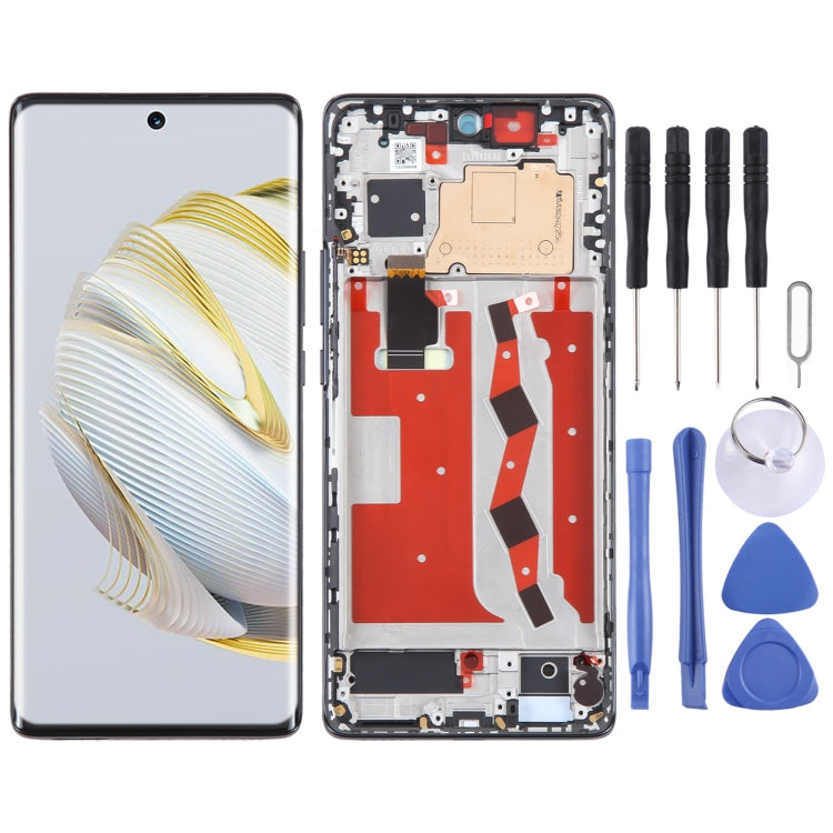 Original LCD Screen For Huawei nova 10 Digitizer Full Assembly with Frame(Black) - free shipping - PMC TechLife - Order now!