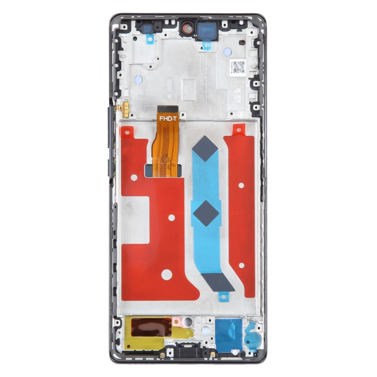 Original LCD Screen For Honor 60 SE Digitizer Full Assembly with Frame(Black) - free shipping - PMC TechLife - Order now!