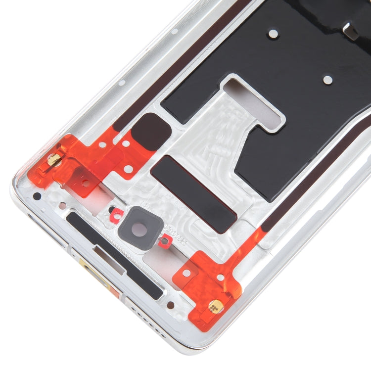 For Huawei P50 Pro Original Front Housing LCD Frame Bezel Plate(Silver) - free shipping - PMC TechLife - Order now!