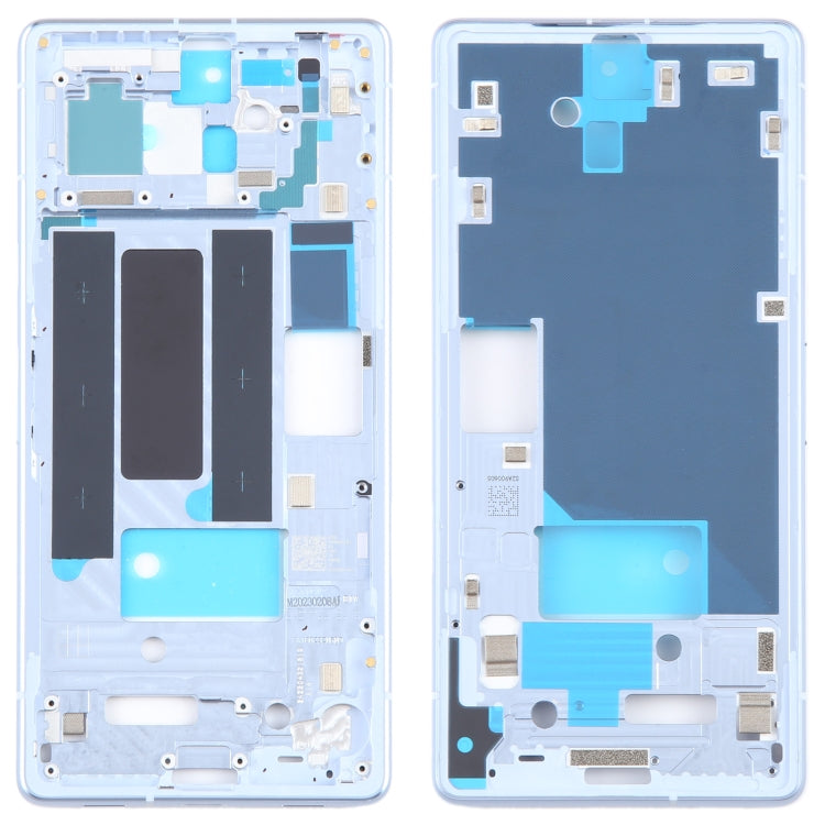 For Google Pixel 7A Original Middle Frame Bezel Plate (Blue) - Frame Bezel Plate by PMC Jewellery | Online Shopping South Africa | PMC Jewellery