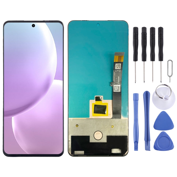 AMOLED Material LCD Screen for ZTE Voyage 20 Pro 9040N With Digitizer Full Assembly(Black) - For ZTE by PMC TechLife | Online Shopping South Africa | PMC TechLife