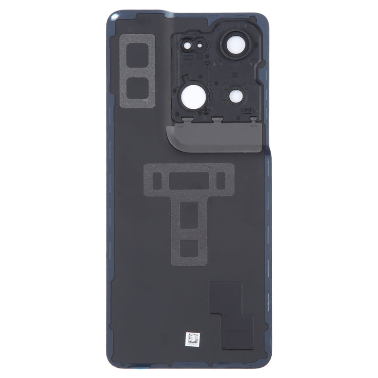 For OPPO Reno8 Pro 5G Original Battery Back Cover with Camera Lens Cover(Black) - Back Cover by PMC Jewellery | Online Shopping South Africa | PMC Jewellery