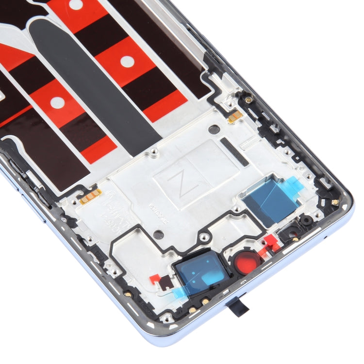 For OPPO A1 Pro Original Front Housing LCD Frame Bezel Plate (Blue) - free shipping - PMC TechLife - Order now!