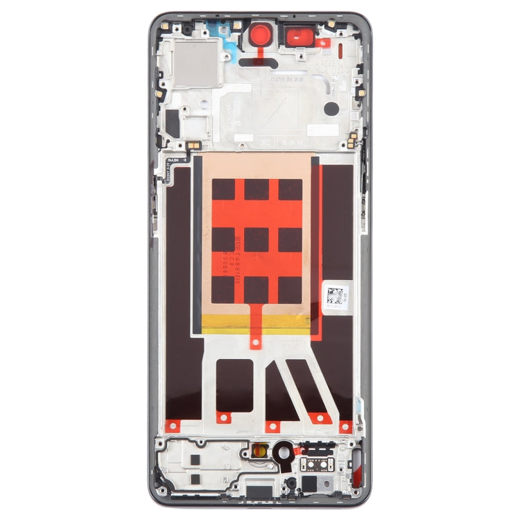For OPPO Reno9 Original Front Housing LCD Frame Bezel Plate (Black) - free shipping - PMC TechLife - Order now!