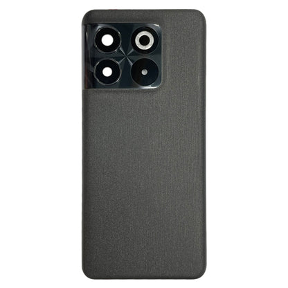 For OnePlus Ace Pro PGP110 Battery Back Cover with Camera Lens Cover (Black) - Back Cover by PMC Jewellery | Online Shopping South Africa | PMC Jewellery