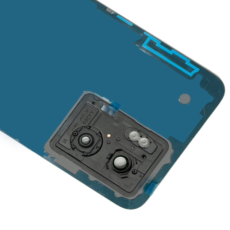 For OnePlus Nord N300 CPH2389 Battery Back Cover with Camera Lens Cover(Black) - Back Cover by PMC TechLife | Online Shopping South Africa | PMC TechLife