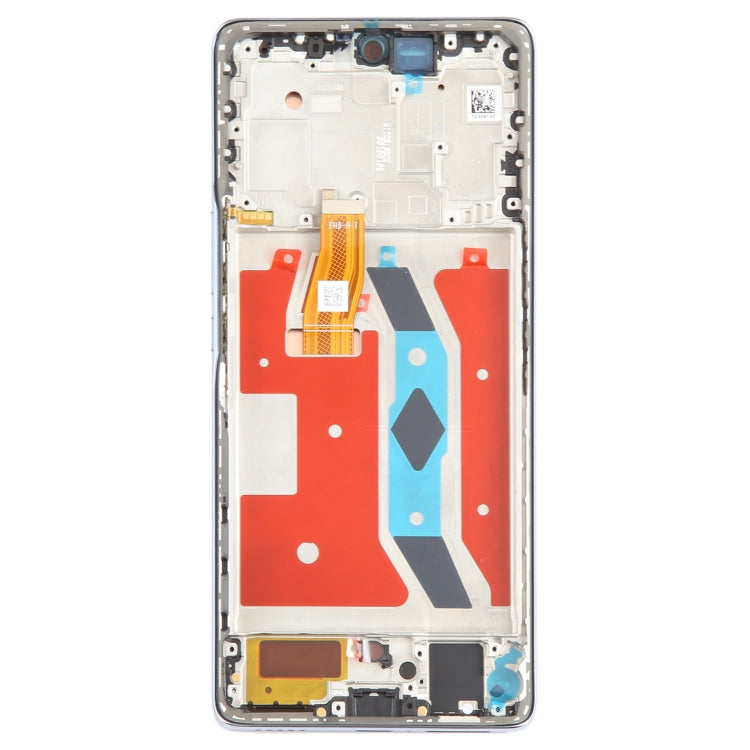 For Honor X9A Original LCD Screen Digitizer Full Assembly with Frame (Silver) - LCD Screen by PMC TechLife | Online Shopping South Africa | PMC TechLife