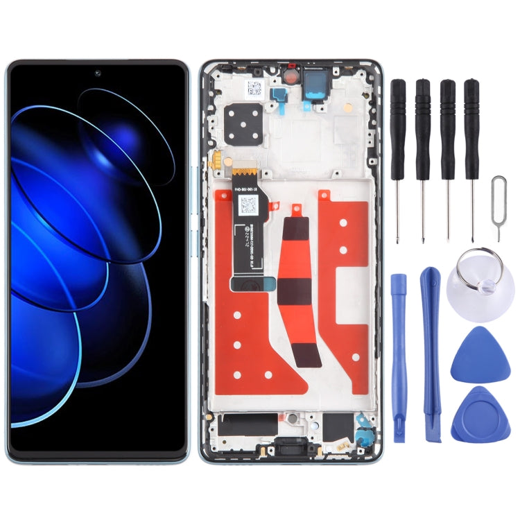 For Honor 80 GT Original LCD Screen Digitizer Full Assembly with Frame (Green) - LCD Screen by PMC TechLife | Online Shopping South Africa | PMC TechLife