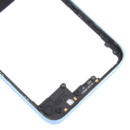 For Xiaomi Redmi 12 4G Original Front Housing LCD Frame Bezel Plate (Blue) - Frame Bezel Plate by PMC Jewellery | Online Shopping South Africa | PMC Jewellery