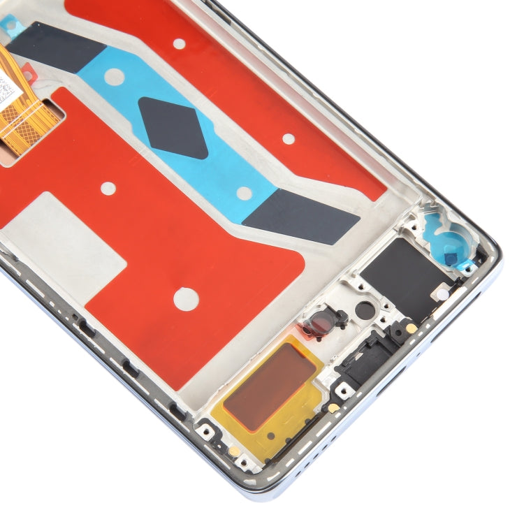 For Honor Magic5 Lite Original LCD Screen Digitizer Full Assembly with Frame (Silver) - LCD Screen by PMC TechLife | Online Shopping South Africa | PMC TechLife