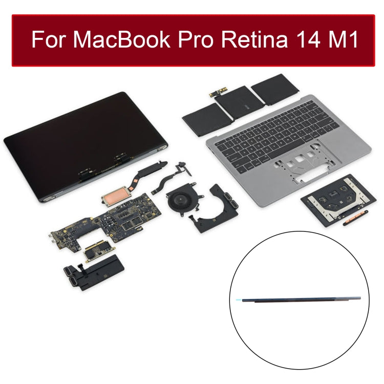LCD Screen Display Front Bezel Logo Cover for MacBook Pro 14 inch M1 A2442 EMC3650 2021 - free shipping - PMC TechLife - Order now!