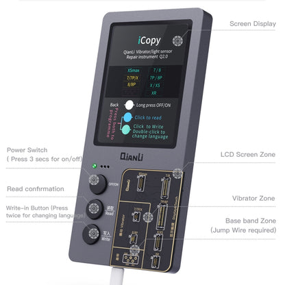 Qianli iCopy Plus 3 in 1 LCD Screen Original Color Repair Programmer For iPhone - Repair Programmer by QIANLI | Online Shopping South Africa | PMC Jewellery