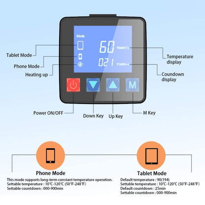 CPB CP300 LCD Screen Heating Pad Safe Repair Tool, EU Plug - Repair Platform by PMC Jewellery | Online Shopping South Africa | PMC Jewellery