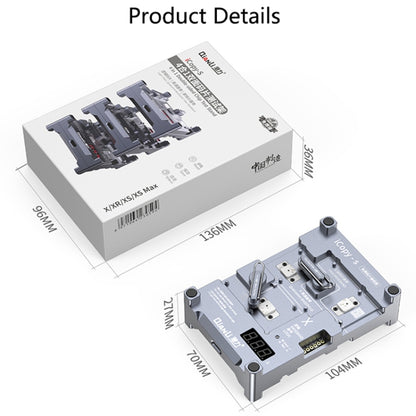 Qianli iCopy-S Double Sided Chip Test Stand 4 in1 Logic Baseband EEPROM Chip Non-removal For iPhone X / XS / XR / XS Max - Repair Platform by QIANLI | Online Shopping South Africa | PMC Jewellery