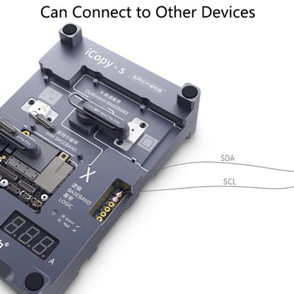 Qianli iCopy-S Double Sided Chip Test Stand 4 in1 Logic Baseband EEPROM Chip Non-removal For iPhone X / XS / XR / XS Max - Repair Platform by QIANLI | Online Shopping South Africa | PMC Jewellery