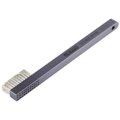 Qianli iBrush Straight Handle Aluminum Alloy Steel Brush - Dust Remove Tool by QIANLI | Online Shopping South Africa | PMC Jewellery | Buy Now Pay Later Mobicred