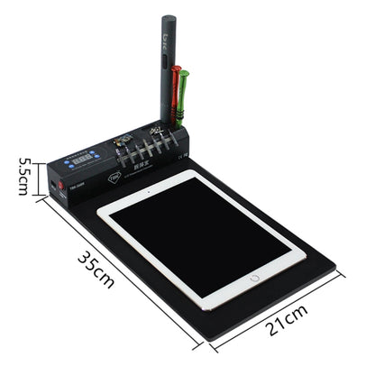 TBK-568R 220V Vacuum LCD Temperature Controller Touch Screen Glass Separator Machine with Multi-function Storage Box - Separation Equipment by TBK | Online Shopping South Africa | PMC Jewellery | Buy Now Pay Later Mobicred