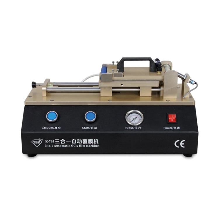 TBK-765 3 in1 Automatic OCA Laminating Machine LCD Touch Screen Air Compressor Machine Built-in Vacuum Pump - free shipping - PMC TechLife - Order now!