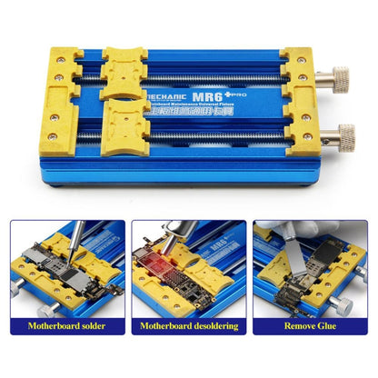 MECHANIC MR6 PRO Double-Bearings PCB Board Soldering Repair Fixture - Repair Platform by MECHANIC | Online Shopping South Africa | PMC Jewellery