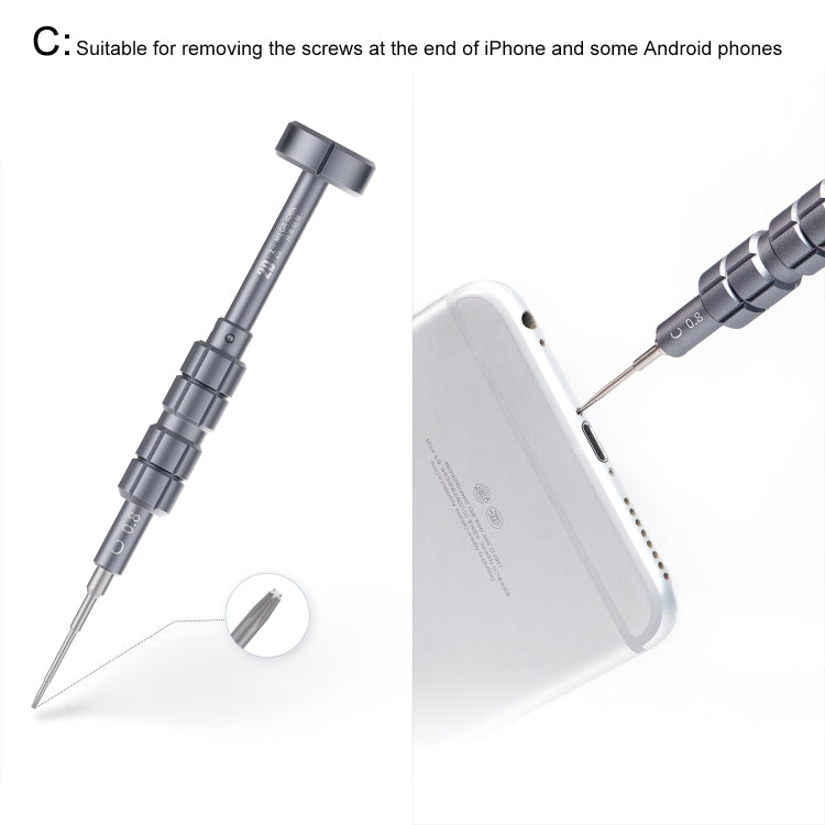 QIANLI 5 in 1 Multi-purpose 2D Grenade Magnetic Screwdriver Set - free shipping - PMC TechLife - Order now!