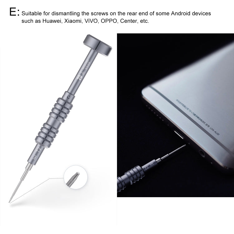 QIANLI 5 in 1 Multi-purpose 2D Grenade Magnetic Screwdriver Set - free shipping - PMC TechLife - Order now!