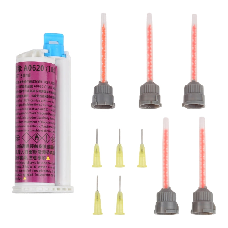 50ml A0620 10:1 Frame/Back Cover Quick Solidification Bonding Glue AB Glue - Repair Glue Series by PMC TechLife | Online Shopping South Africa | PMC TechLife