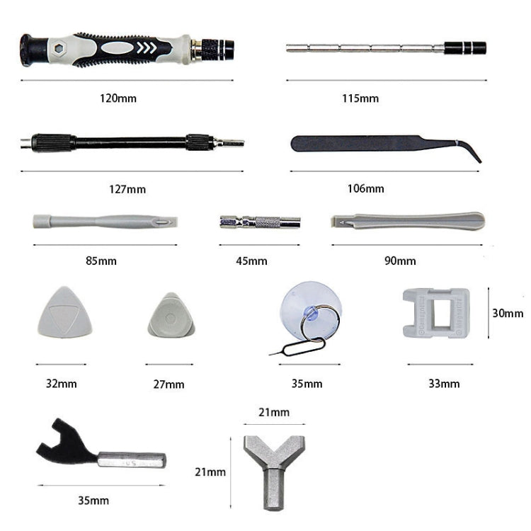 138 in 1 DIY Mobile Phone Disassembly Tool Clock Repair Multi-function Tool Screwdriver Set (Red) - free shipping - PMC TechLife - Order now!