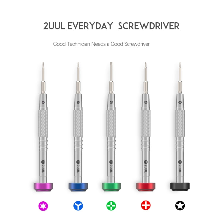 2UUL Colorful Flyshaft Screwdriver Set - free shipping - PMC TechLife - Order now!