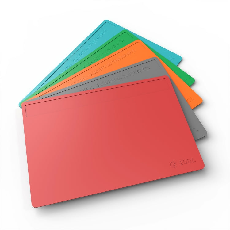 2UUL Heat Resisting Silicone Pad, Size: 40 x 28cm (Orange) - Working Mat by 2UUL | Online Shopping South Africa | PMC TechLife | Buy Now Pay Later Mobicred