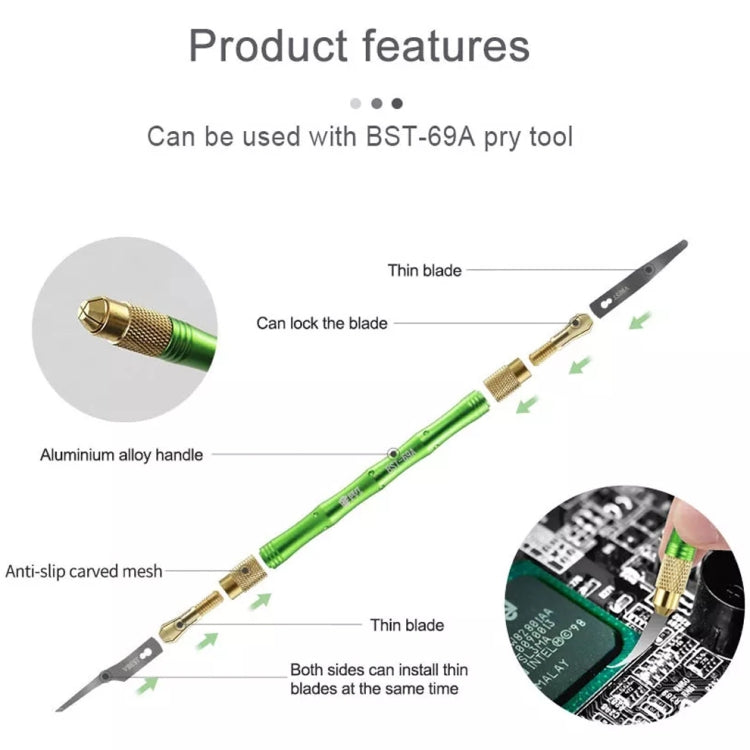 BEST BST-69A+ CPU Chip Remove Glue Tools DIY Carving Knife - Tool Kits by BEST | Online Shopping South Africa | PMC Jewellery | Buy Now Pay Later Mobicred