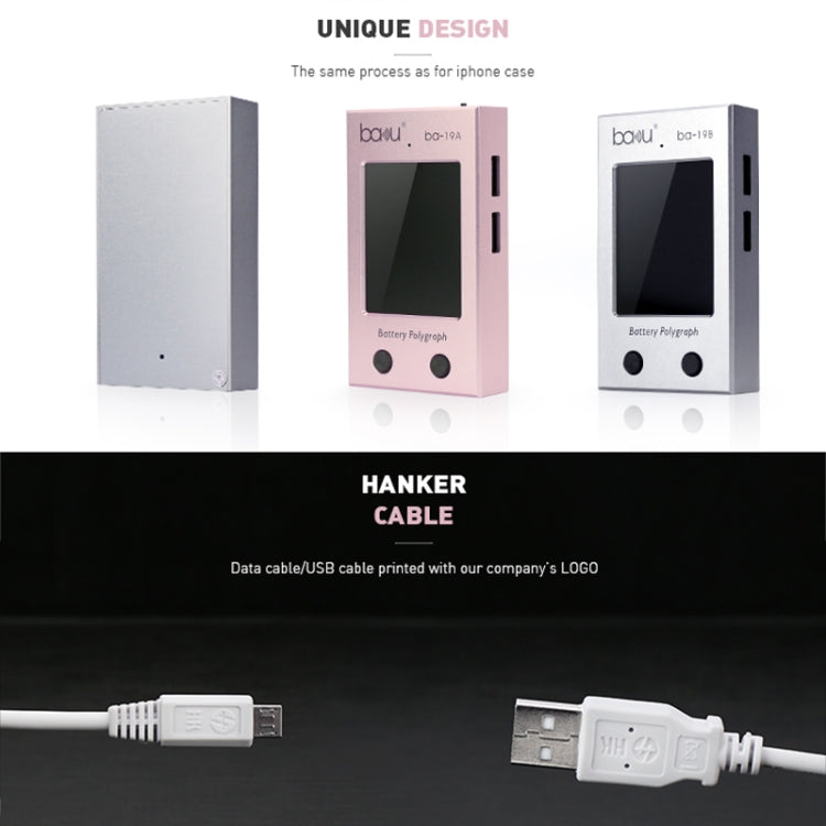 BAKU BA-19B Battery Polygraph for iPhone Battery (Grey) - free shipping - PMC TechLife - Order now!