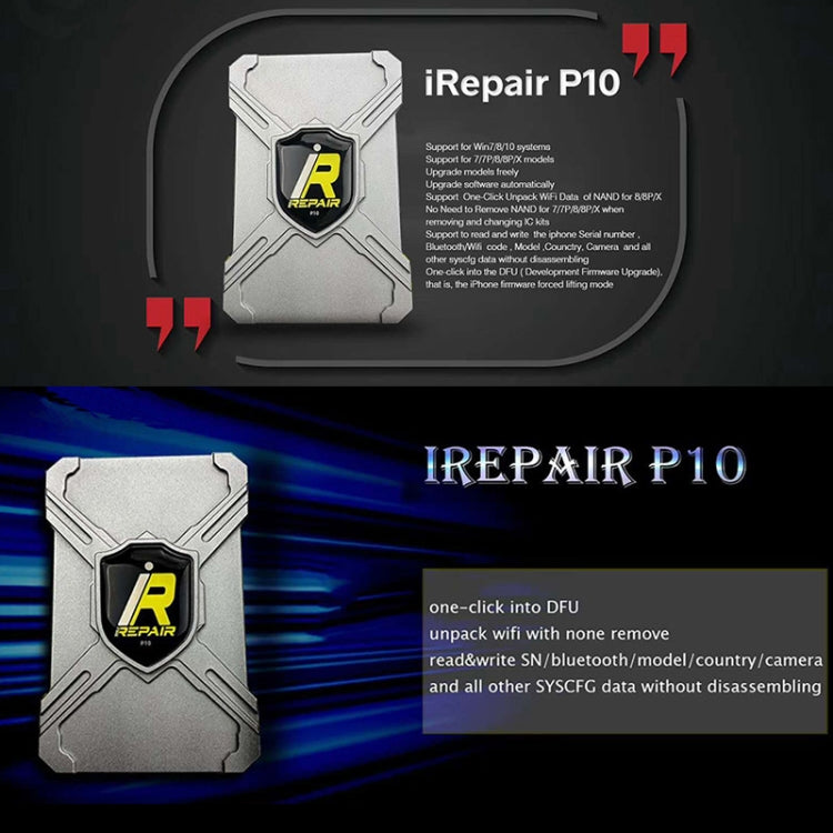 iRepair BOX P10 iD Box NAND Programmer No Disassembly Required Hard Disk - Repair Programmer by PMC TechLife | Online Shopping South Africa | PMC TechLife