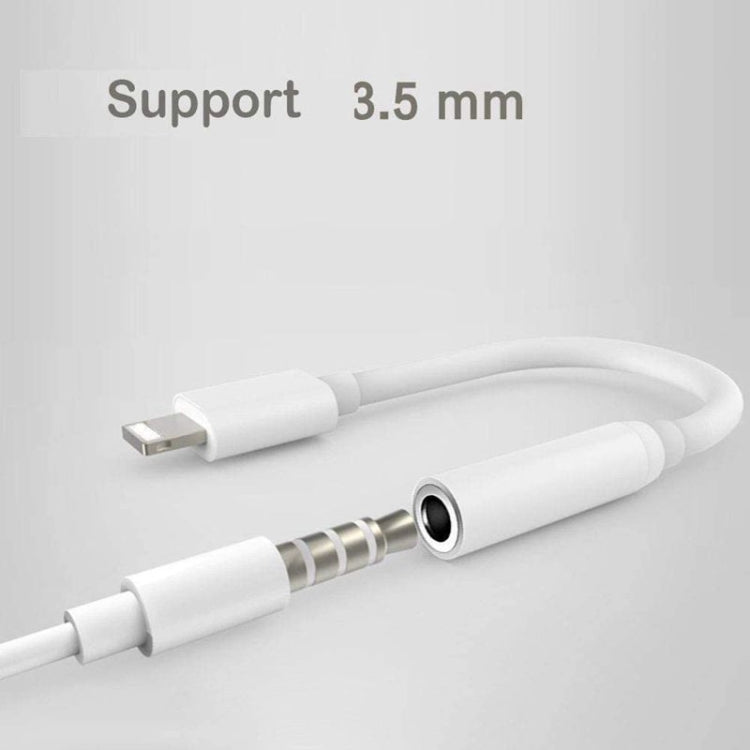 Zs-kl21836 2 PCS 8 Pin to 3.5mm Earphone Adapter Audio Adapter, Compatible with IOS 13 System - Earphone Adapter by PMC TechLife | Online Shopping South Africa | PMC TechLife