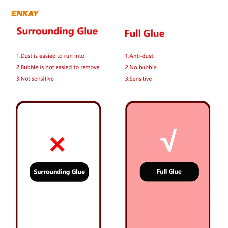 For Redmi Note 9S / Note 9 Pro 10 PCS ENKAY Hat-Prince Full Glue 0.26mm 9H 2.5D Tempered Glass Full Coverage Film -  by ENKAY | Online Shopping South Africa | PMC Jewellery