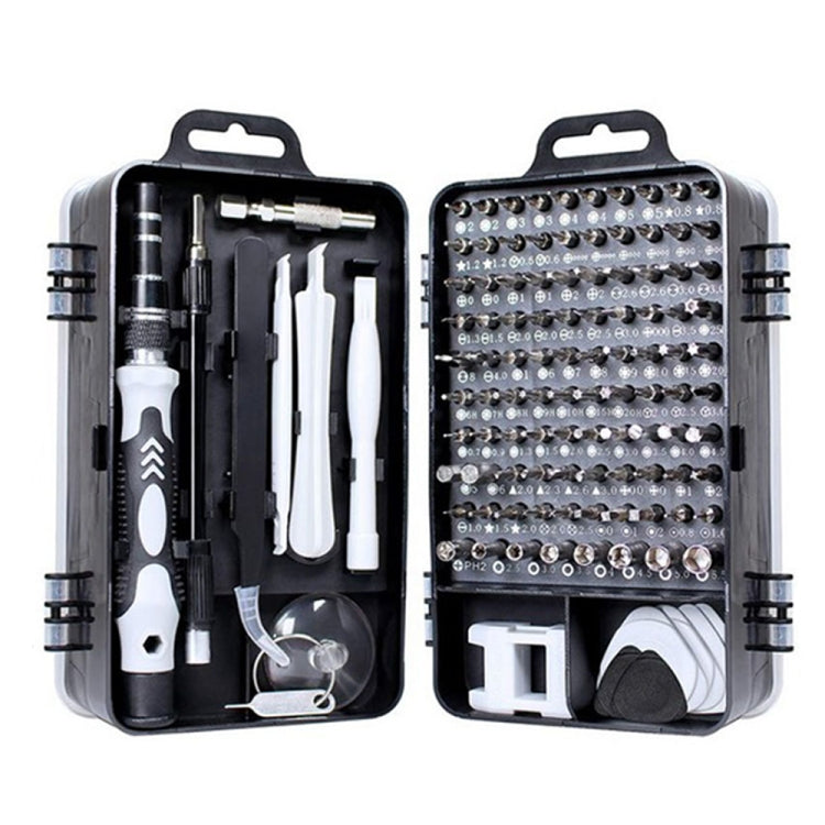 115 in 1 Precision Screw Driver Mobile Phone Computer Disassembly Maintenance Tool Set(Black) - Screwdriver Set by PMC TechLife | Online Shopping South Africa | PMC TechLife