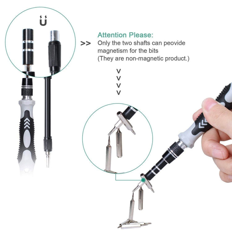 115 in 1 Precision Screw Driver Mobile Phone Computer Disassembly Maintenance Tool Set(Black) - Screwdriver Set by PMC TechLife | Online Shopping South Africa | PMC TechLife