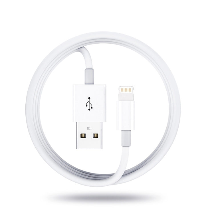 Qc3.0 Dual USB Car Charger + 8 Pin Fast Charging Line Car Charging Kit(Black) - Car Charger by PMC TechLife | Online Shopping South Africa | PMC TechLife