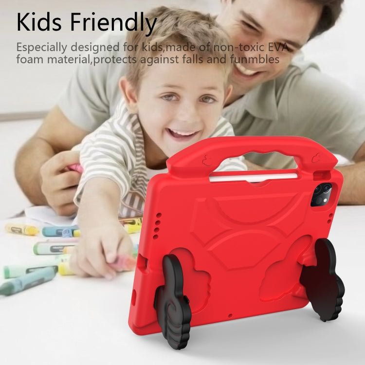 Children EVA Shockproof Tablet Case with Thumb Bracket For iPad Air 2022 / 2020 10.9(Red) - free shipping - PMC TechLife - Order now!