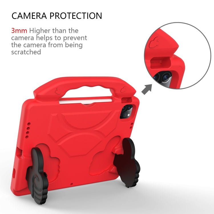 Children EVA Shockproof Tablet Case with Thumb Bracket For iPad Air 2022 / 2020 10.9(Red) - free shipping - PMC TechLife - Order now!