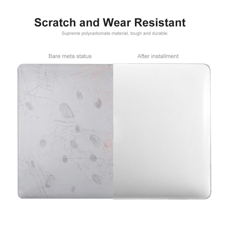 For MacBook Air 13.6 2022/2024 A2681 M2 / A3113 M3 ENKAY Crystal Laptop Protective Case (Deep Purple) - MacBook Air Cases by ENKAY | Online Shopping South Africa | PMC TechLife | Buy Now Pay Later Mobicred